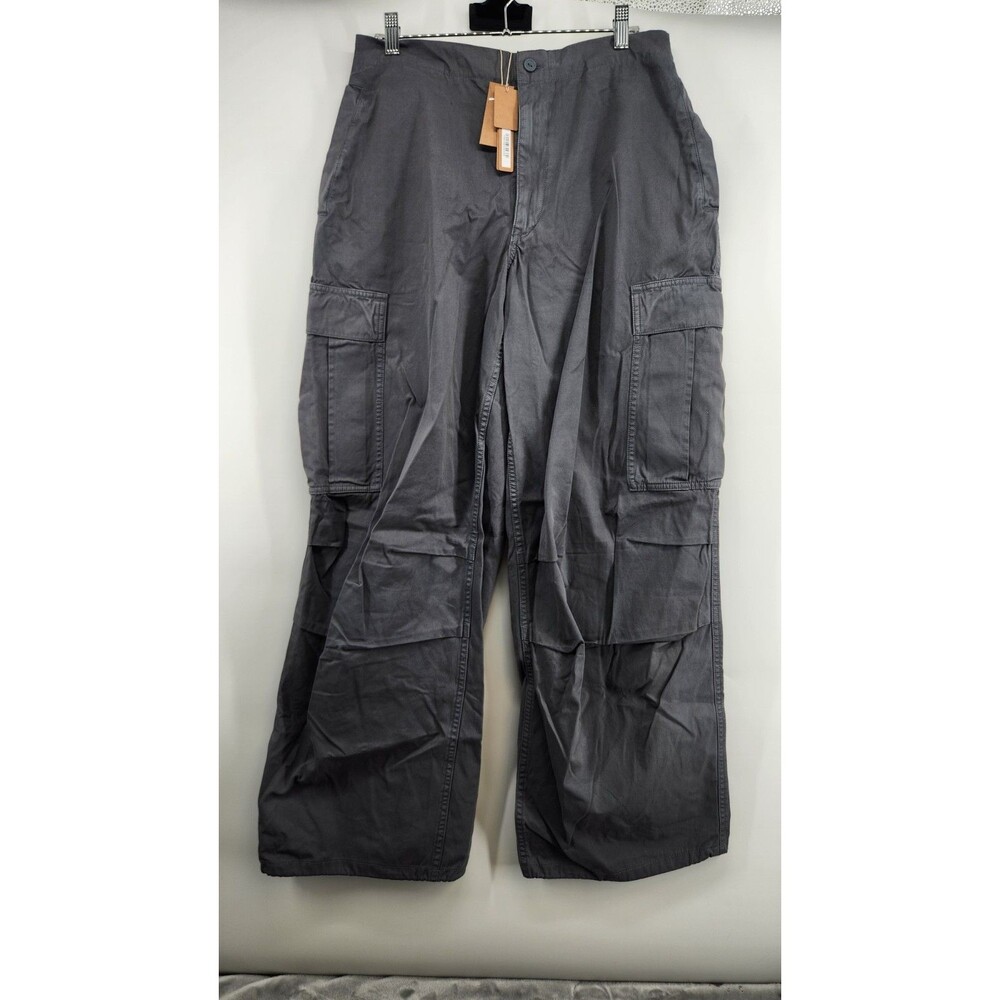 SKIMS Gray Cargo Pants - Zircon